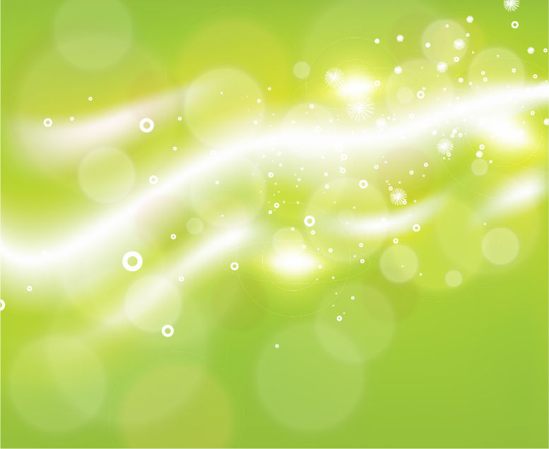 free vector Free Green Bokeh Abstract Light Background Vector Illustration